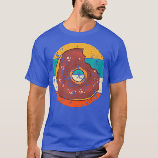 Donut Baking Baker Bakery Cake Vintage Retro 1433 T-Shirt