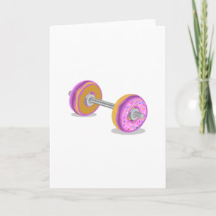 Donut Barbell Card