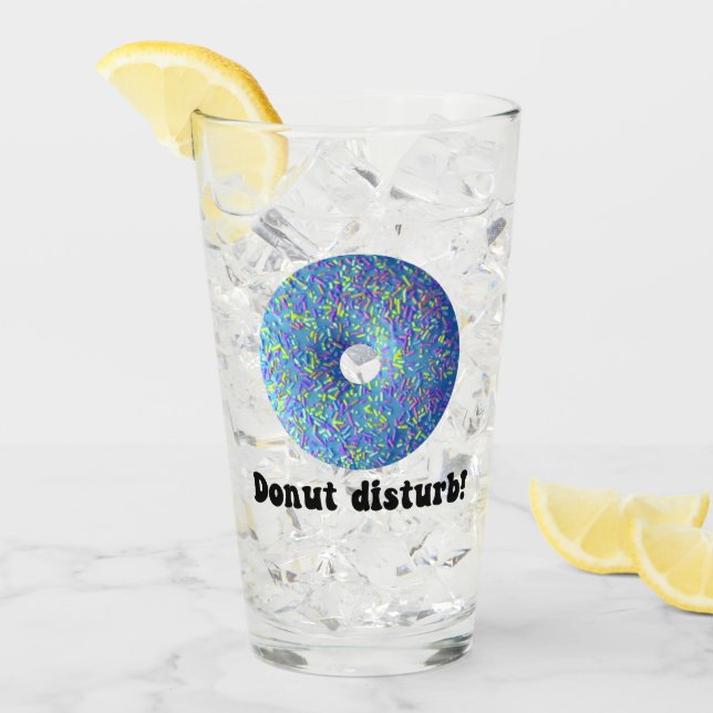 Donut disturb glass (Front Ice)