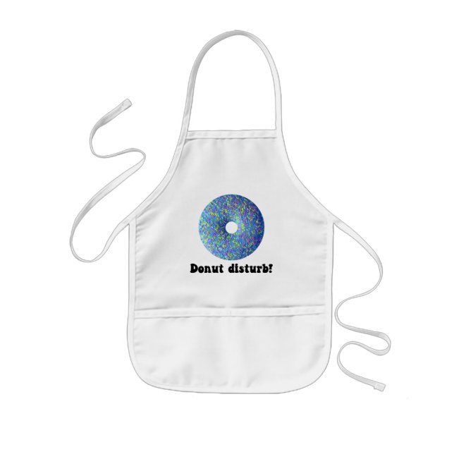 Donut disturb kids apron (Front)