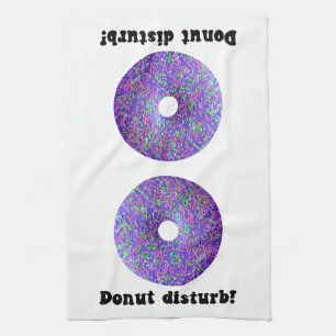 Donut disturb kitchen towel