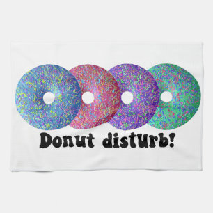 Donut disturb Kitchen Towels