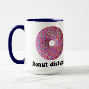 Donut disturb mug