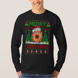 Donut Food Xmas Tree Ugly Santa Donut Christmas T-Shirt