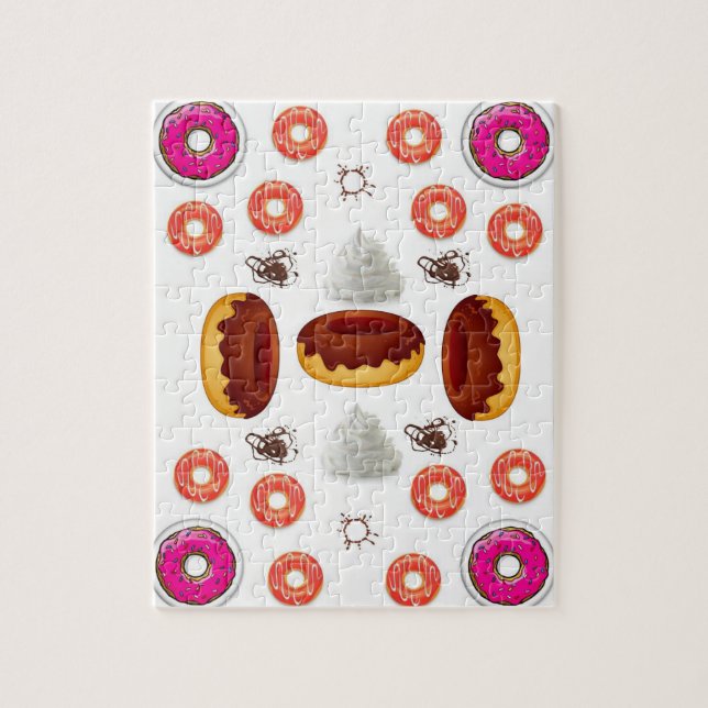 Donut Jigsaw Puzzle (Vertical)