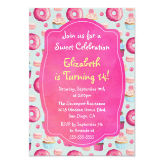 Dessert Party Invitations & Announcements | Zazzle CA