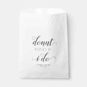 Donut Mind If I Do Wedding Treat Bag Favour