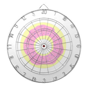 donut painting art dartboard