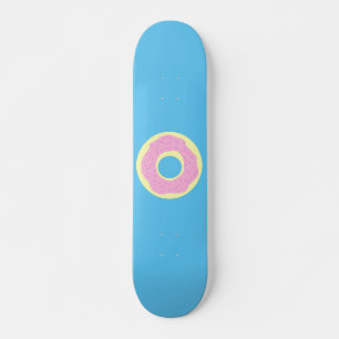 donut painting art skateboard