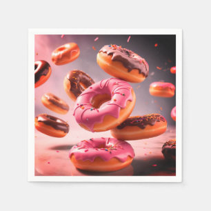 Donut Paper Party Napkins