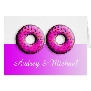 Donut Pinky avec des arrosages colorés + vos idées
