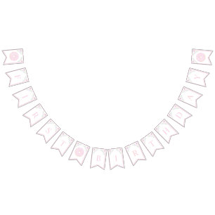 Donut Sweet First birthday grandmillennial  Bunting Flags