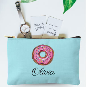 Donut Sweet Girl Sprinkles Accessory Pouch