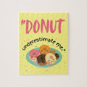 DONUT UNDER ESTIMATE JIGSAW PUZZLE