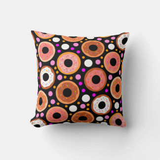 DONUTS 26 THROW PILLOW