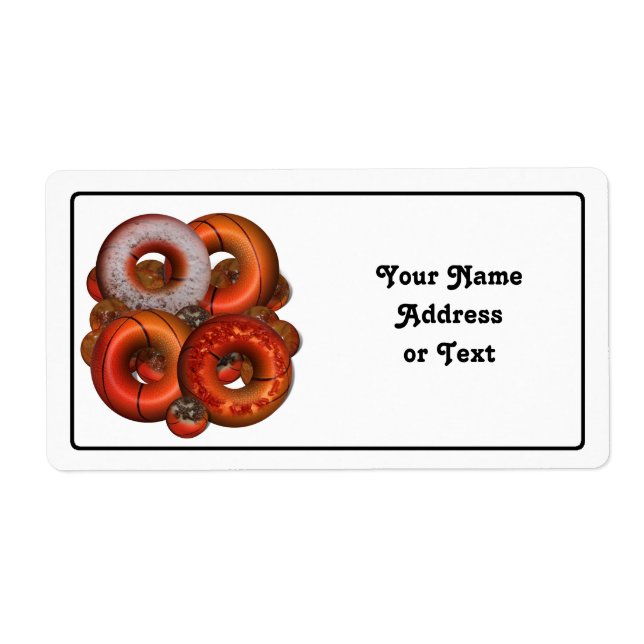 Donuts de Dunking pour le fan de basket-ball (Devant)