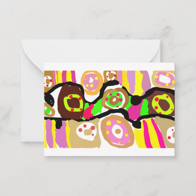 Donuts fun card (Front)
