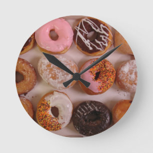 DONUTS! ROUND CLOCK