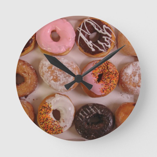 DONUTS! ROUND CLOCK (Front)