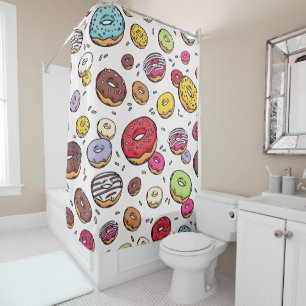 Donuts seamless pattern