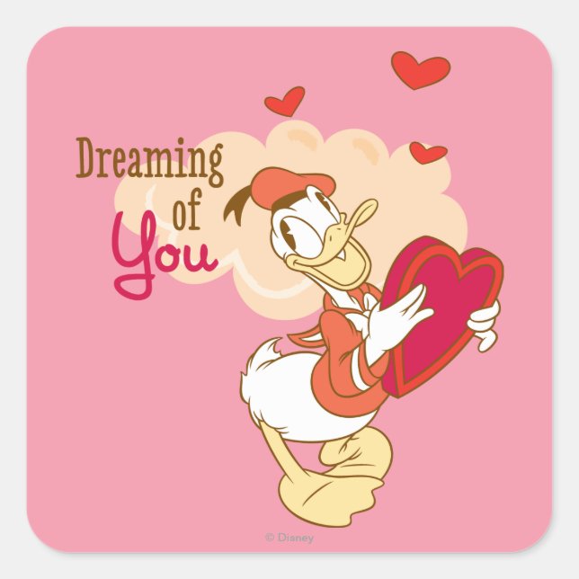 Doo-Bee My Valentine Square Sticker (Front)