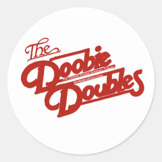 Doobie Doubles Tables Classic Round Sticker