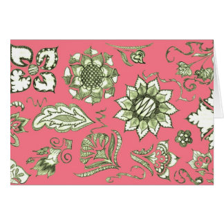 Doodé en rose et en olive