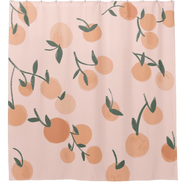 Doodle Art: Orange Cherry Vintage Pattern (Front)