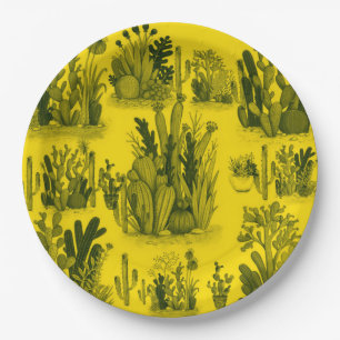 doodle art paper plate