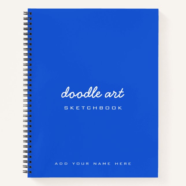 doodle art sketch notebook (Front)