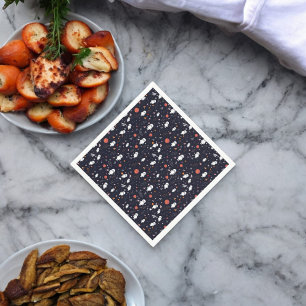 Doodle Astronaut Pattern Napkin