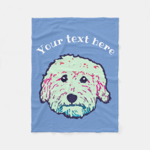 Doodle blanket - Goldendoodle, Labradoodle gift