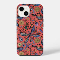 Doodle bugs on coral red