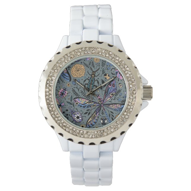 Doodle bugs on slater grey watch (Front)