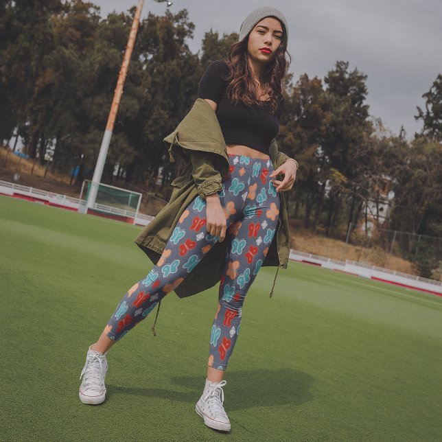 Doodle Butterflies Leggings (Creator Uploaded)