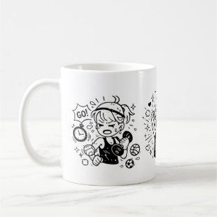 Doodle coffee mug