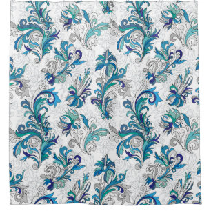 Doodle colourful pastel floral hand draw seamless 
