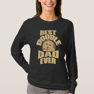 Doodle Dad Best Doodle Dad Ever Goldendoodle Dad T-Shirt