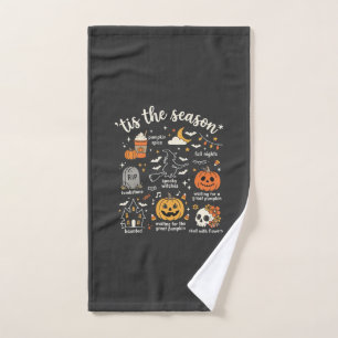 Doodle de Halloween C'est la saison design sorcièr