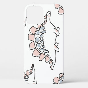Doodle Dinosaurs: Hand Drawn Fun. iPhone 12 Case