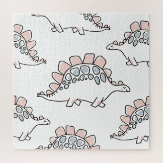 Doodle Dinosaurs: Hand Drawn Fun. Jigsaw Puzzle