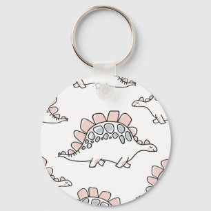 Doodle Dinosaurs: Hand Drawn Fun. Keychain
