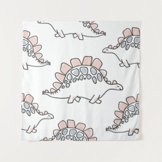 Doodle Dinosaurs: Hand Drawn Fun. Tapestry