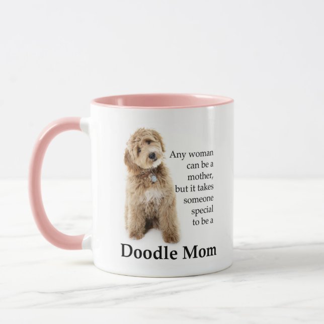 Doodle Dog Mom Mug (Left)