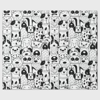 Doodle Dogs Wrapping Paper