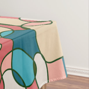 doodle elements composition tablecloth