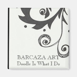 Doodle est ce que je fais Magnet