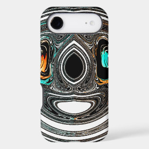 Doodle ethnique africain Zebra texturé Art Imprime