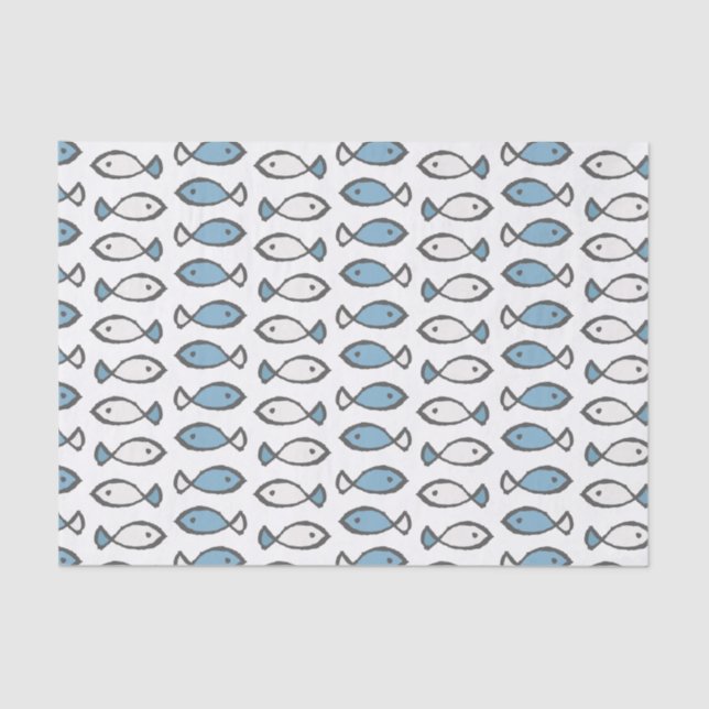 Doodle fish tissue paper (Front)