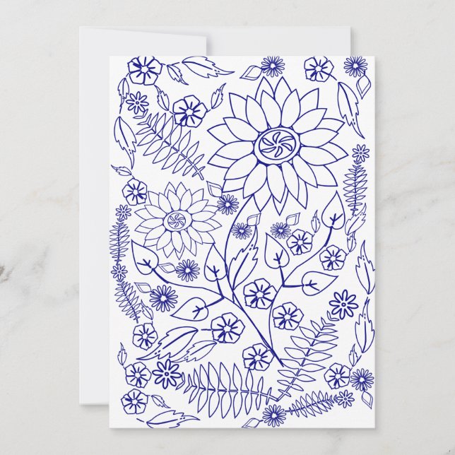 Doodle Flat Card (Front)